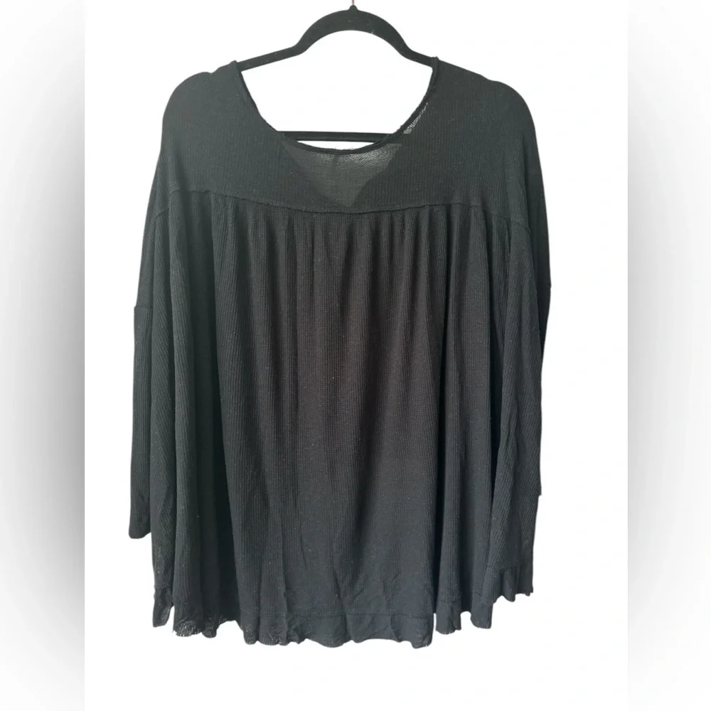Free People Benedict Canyon Hi-Low Thermal Tee